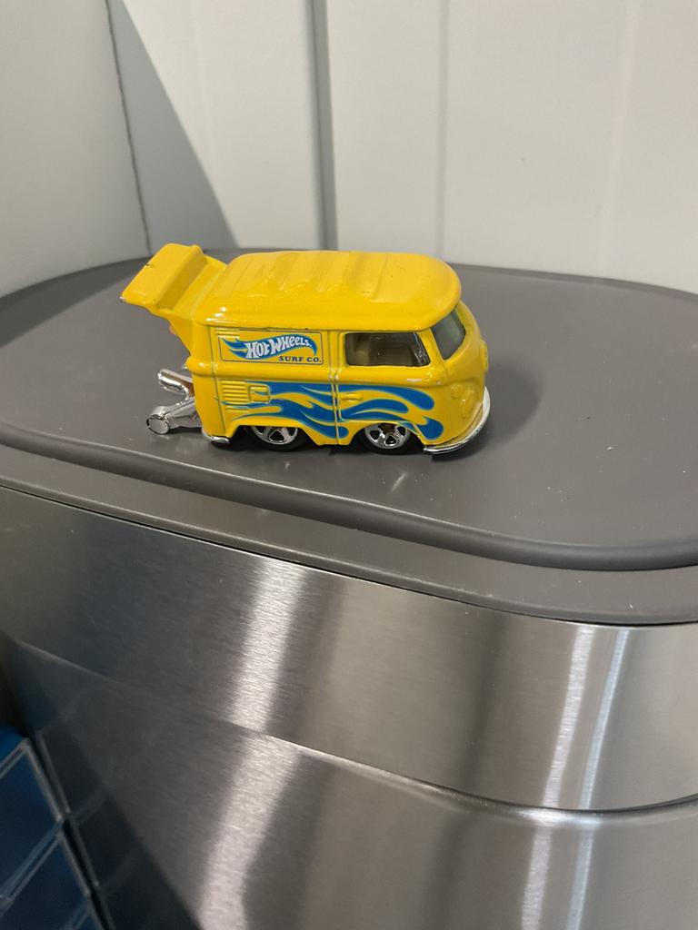 Vw  T1 split window busje van Hotwheels, Ophalen, Zo goed als nieuw, Auto, Overige merken