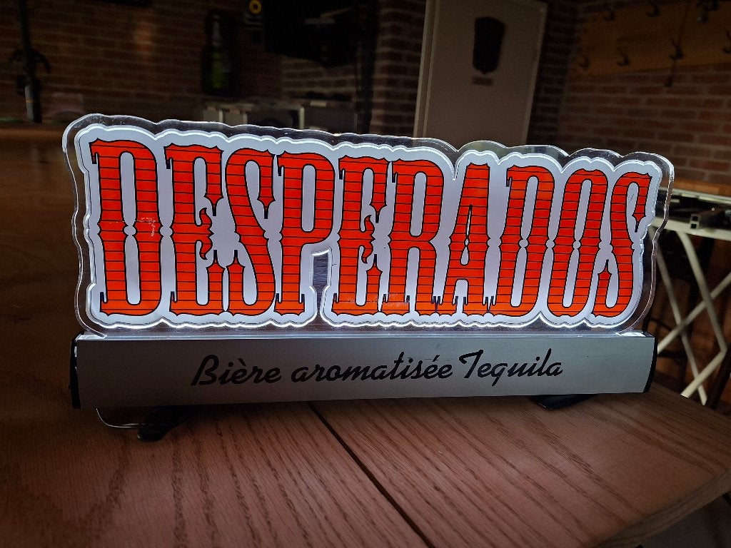 DESPERADOS LED LICHTRECLAME, Ophalen of Verzenden, Gebruikt, Lichtbak of (neon) lamp