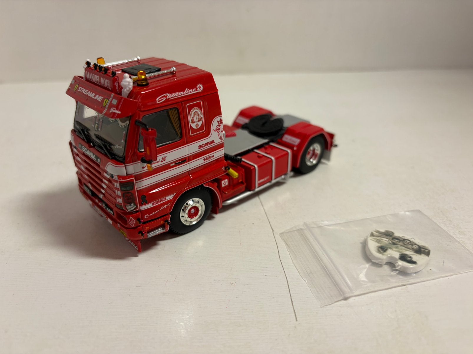 WSI SCANIA 3 STREAMLINE MANUEL ROGL, Ophalen of Verzenden, Nieuw, Bus of Vrachtwagen, Wsi