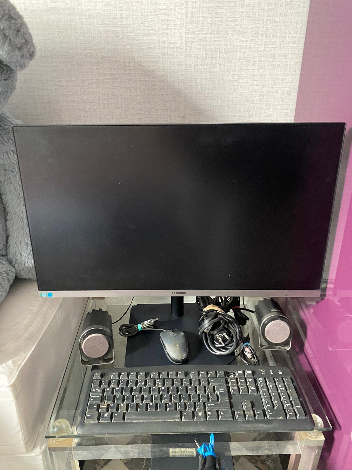 Complete Desktop PC Set met Monitor, Toetsenbord & Muis, Gebruikt, HDD, Minder dan 4 GB, Met monitor