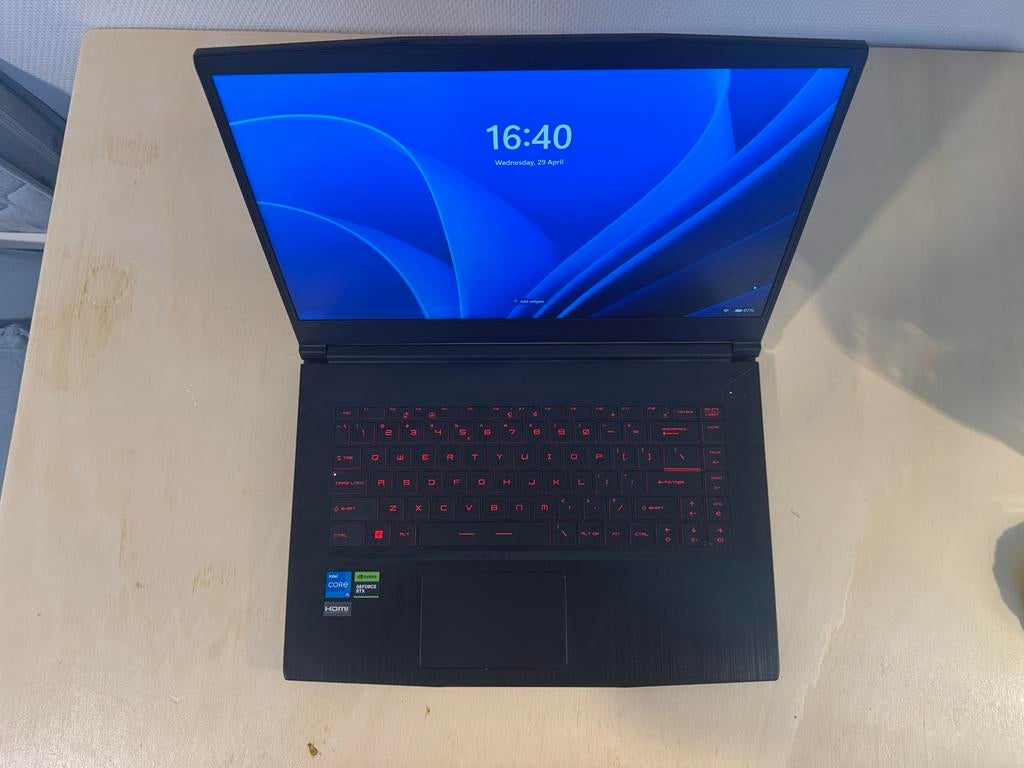 MSI Thin 15 Gaming Laptop - RTX 3050, i5-12450H, Computers en Software, Windows Laptops, Met videokaart, Ophalen of Verzenden