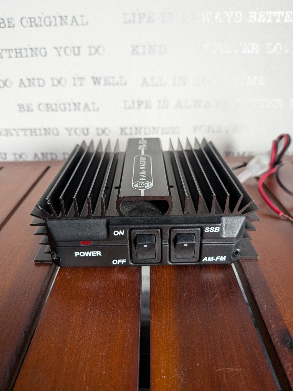 Ham-Master PA-50 HF Lineaire Versterker, Ophalen of Verzenden, Gebruikt, Zender