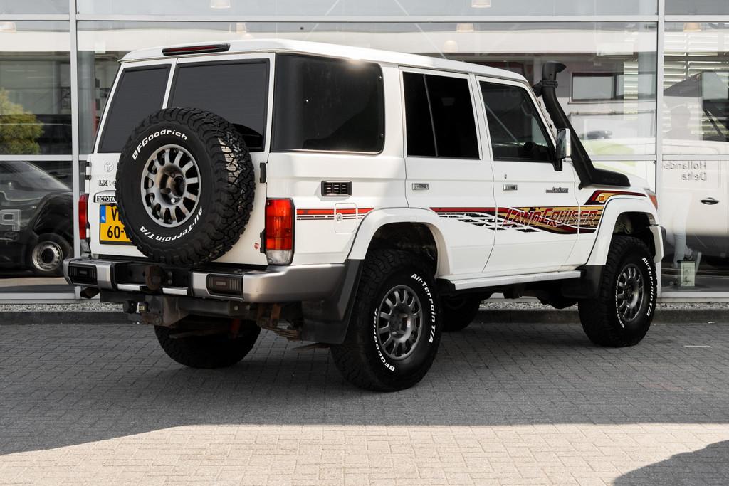 Toyota Land cruiser GRJ76L 4.0 V6 LX LPG | 3X Difflock | Com, Stof, Euro 6, Wit, Handgeschakeld