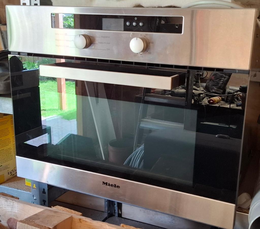 Miele H4020BM Combimagnetron - Inbouw, Witgoed en Apparatuur, Magnetrons, Ophalen, Combimagnetron, Hete lucht, Zo goed als nieuw