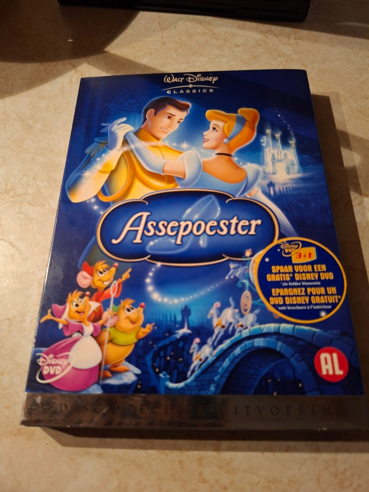 Disney's Assepoester - Speciale Editie DVD, Alle leeftijden, Nederlands, Ophalen of Verzenden, Zo goed als nieuw