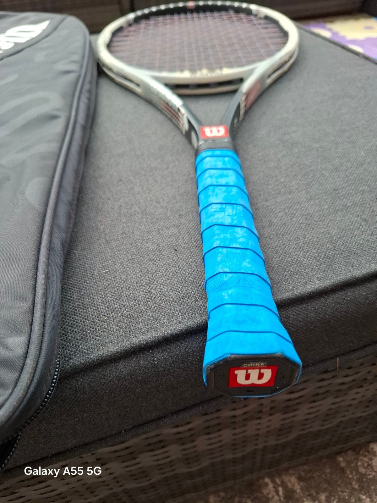 Wilson Hammer 6.2 Titanium Tennisracket met hoes L2, L2, 1 Prudential Plaza, 130 E Randolph St, Chicago, IL 60601, USA, Gebruikt