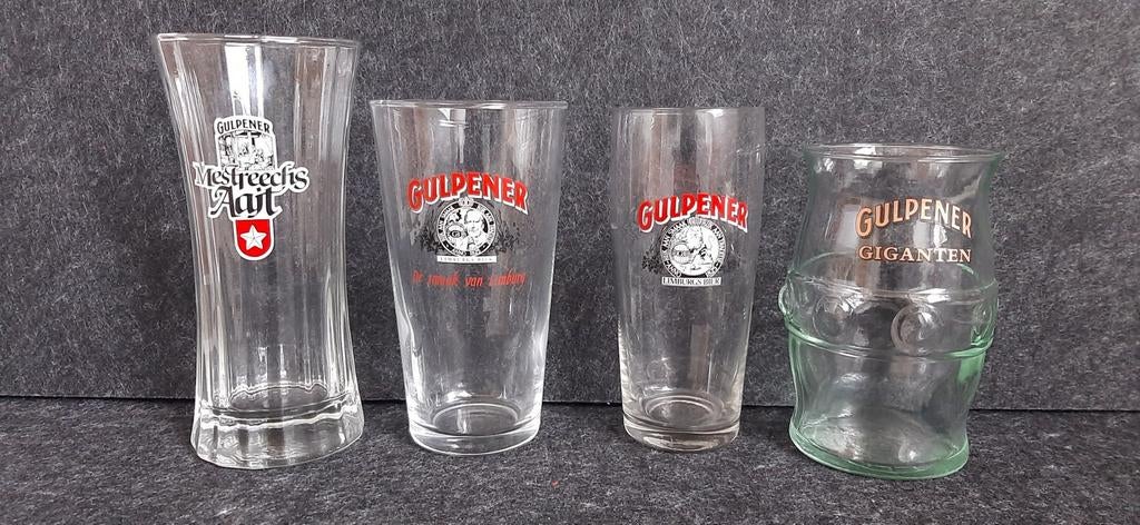Gulpener bierglazen, Ophalen of Verzenden, Zo goed als nieuw, Glas of Glazen, Overige merken