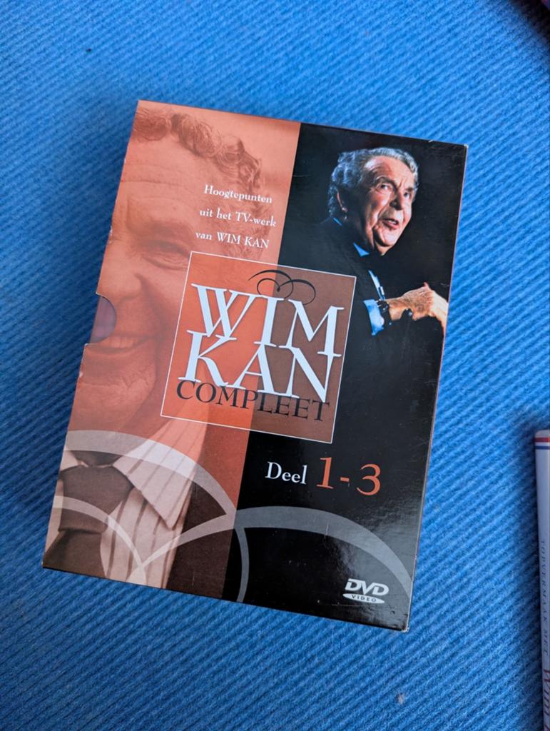 Wim Kan DVD Boxset en Luisterboek - Deel 1-3 en meer, Gebruikt, Alle leeftijden, Boxset, Ophalen of Verzenden
