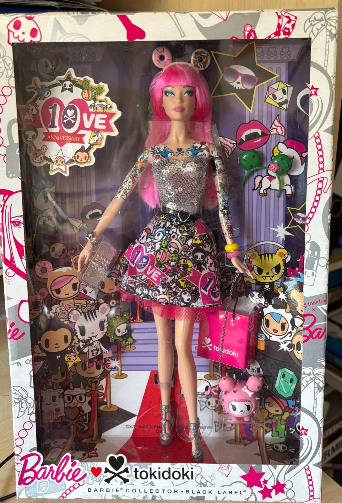Barbie Tokidoki 10th Anniversary Collector NRFB, Ophalen of Verzenden, Zo goed als nieuw, Fashion Doll