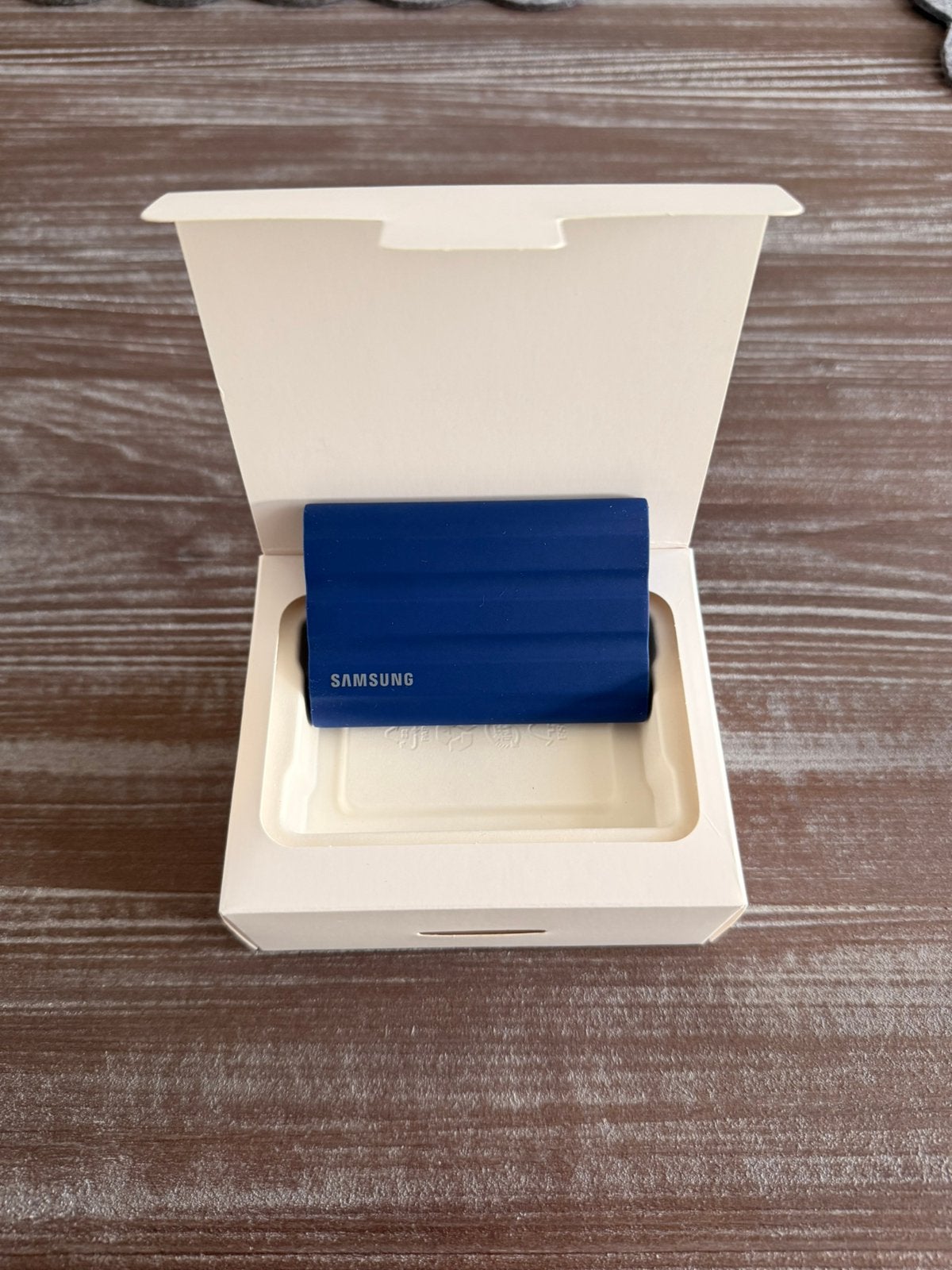 Samsung Portable SSD T7 Shield 1TB, Computers en Software, Harde schijven, Thunderbolt, SSD, Ophalen of Verzenden, Zo goed als nieuw