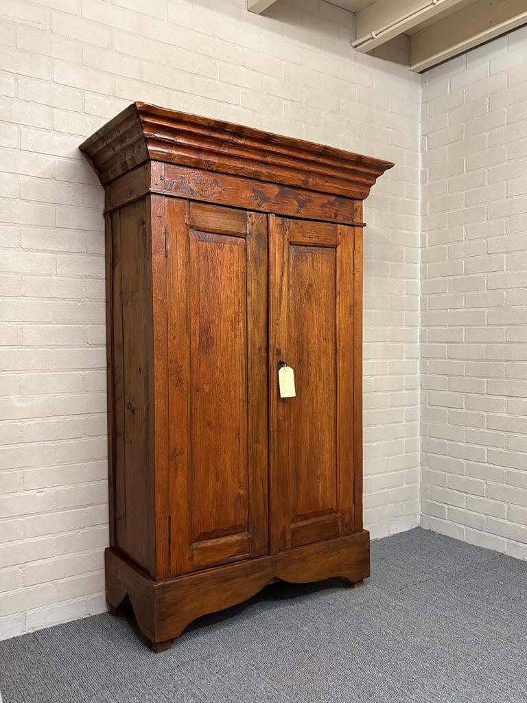 Prachtige teakhouten meidenkast, Ophalen of Verzenden