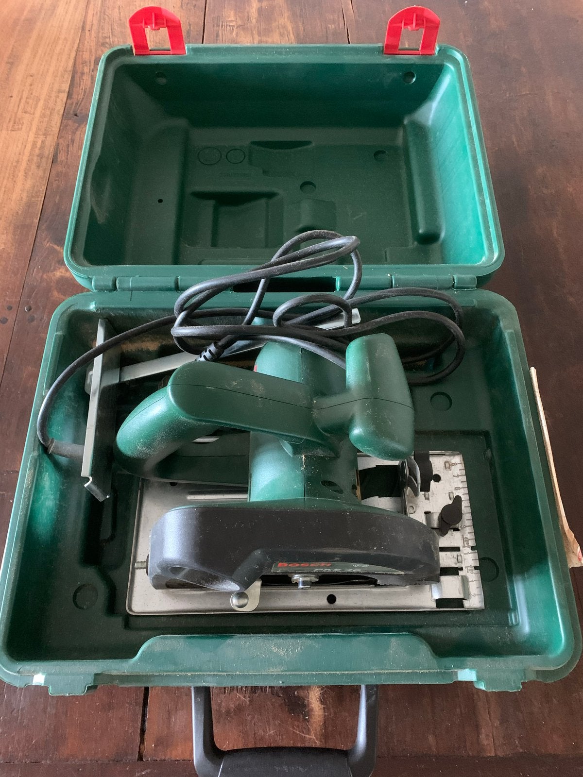 Bosch PKS 40 Cirkelzaag met koffer, Doe-het-zelf en Verbouw, Gereedschap | Zaagmachines, Ophalen, Gebruikt, Cirkelzaag, 600 tot 1200 watt