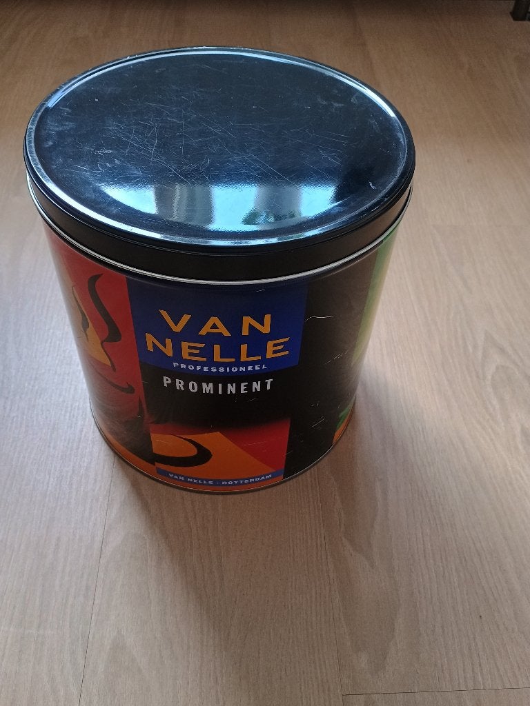 Van Nelle blik, Ophalen of Verzenden, Gebruikt, Koffie, Van Nelle