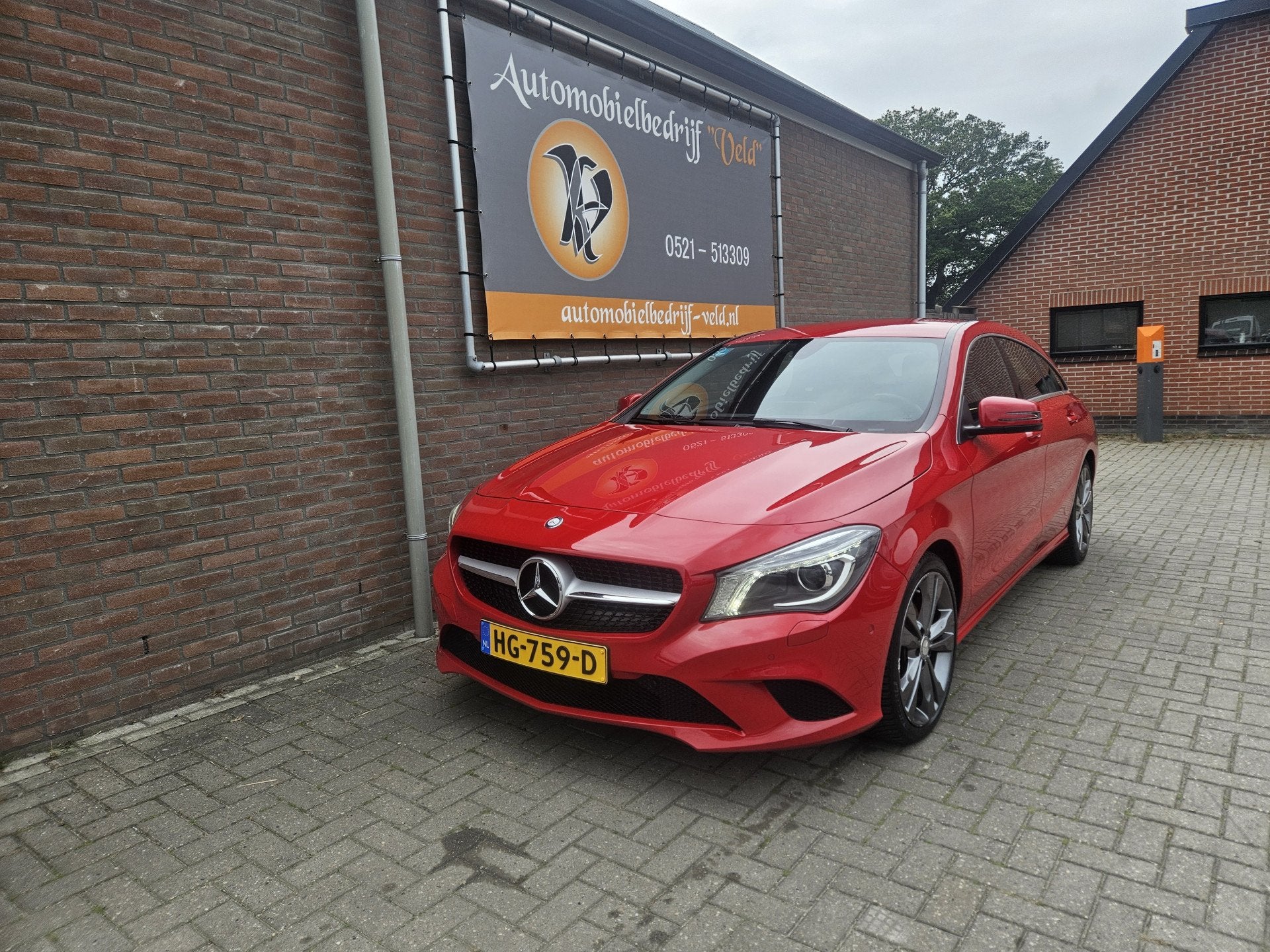 Mercedes-Benz CLA-Klasse Shooting Brake 180 Ambition, Voorwielaandrijving, Gebruikt, 4 cilinders, Leder en Stof