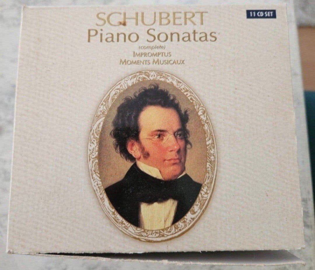11 cd boxset Schubert piano sonatas, Gebruikt, Boxset, Schubert, Ophalen of Verzenden