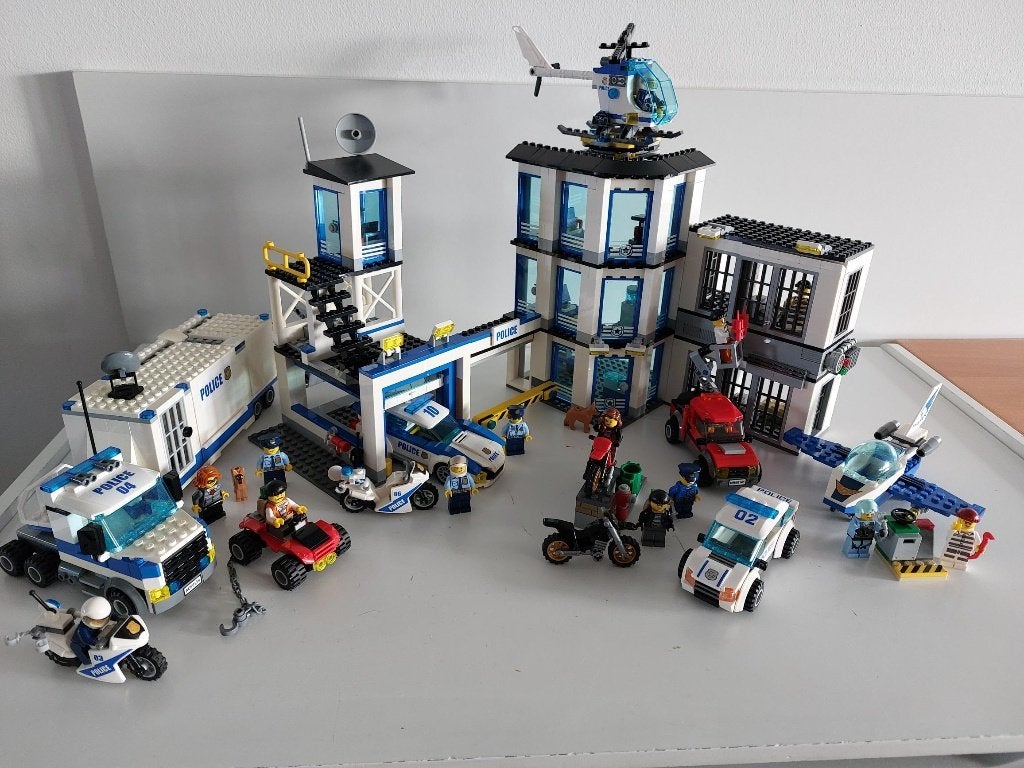 Lego Politiesets: 60042+60139+60141+60206, City, Compleet, Lego, Ophalen of Verzenden
