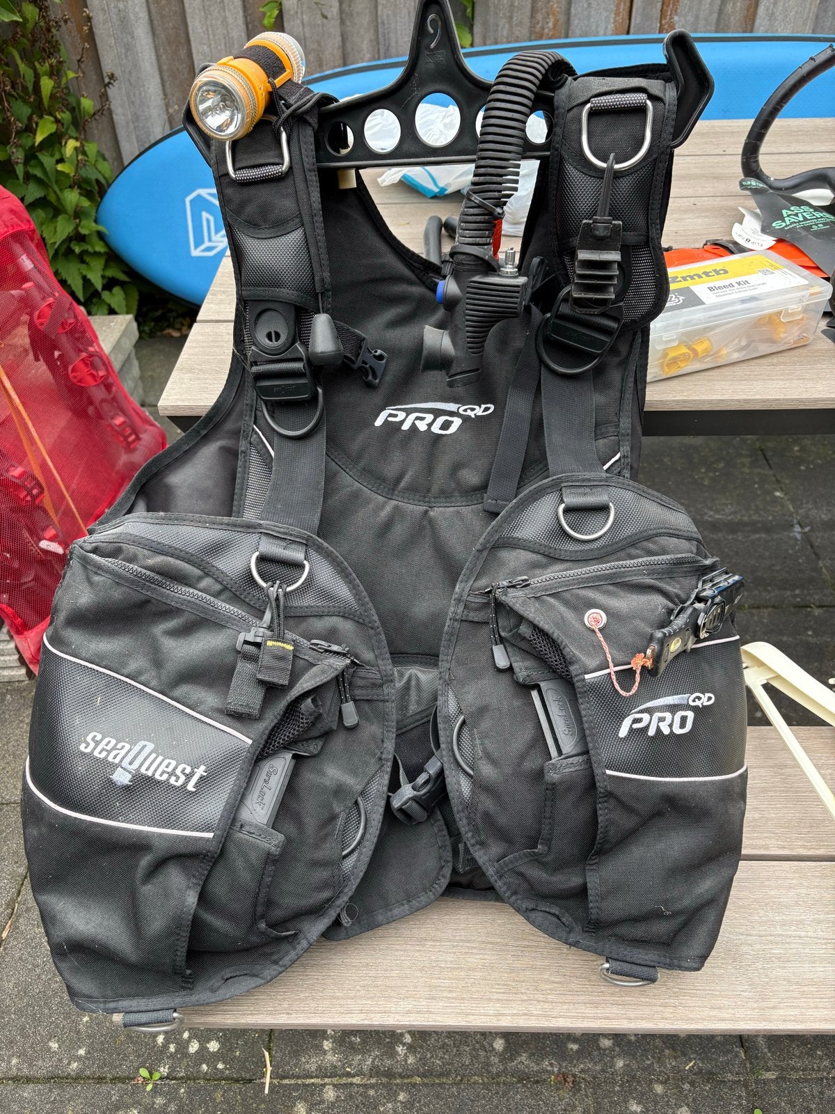 SeaQuest Pro QD Trimvest XL, Watersport en Boten, Ophalen of Verzenden, Zo goed als nieuw, Trimvest of Wing