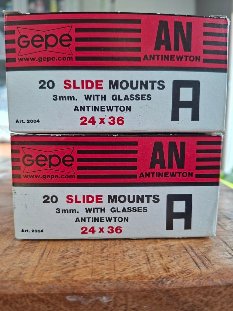 Dia kaders met glas - 2x 20 stuks - Nieuwstaat, Ophalen of Verzenden, Zo goed als nieuw