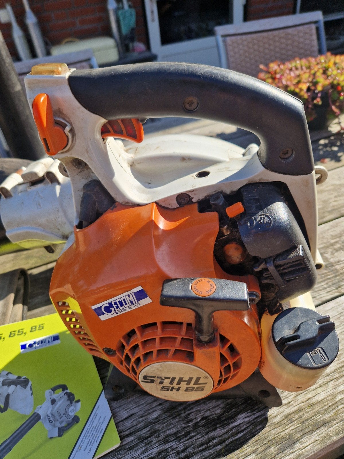bladblazer stihl, Ophalen, Benzine