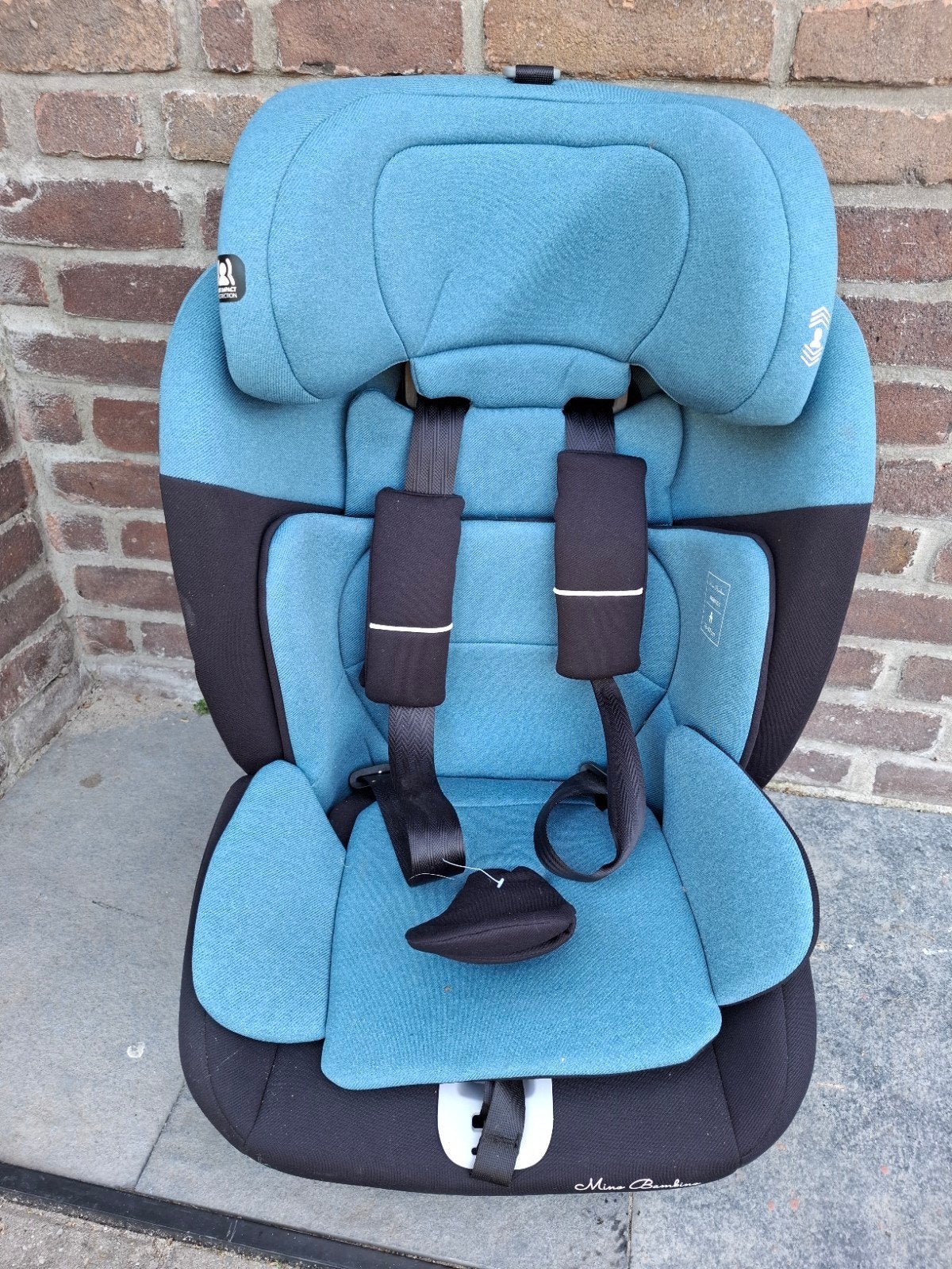 Mino Bambino autostoeltje - Zo goed als nieuw, Ophalen, Nieuw, Autogordel