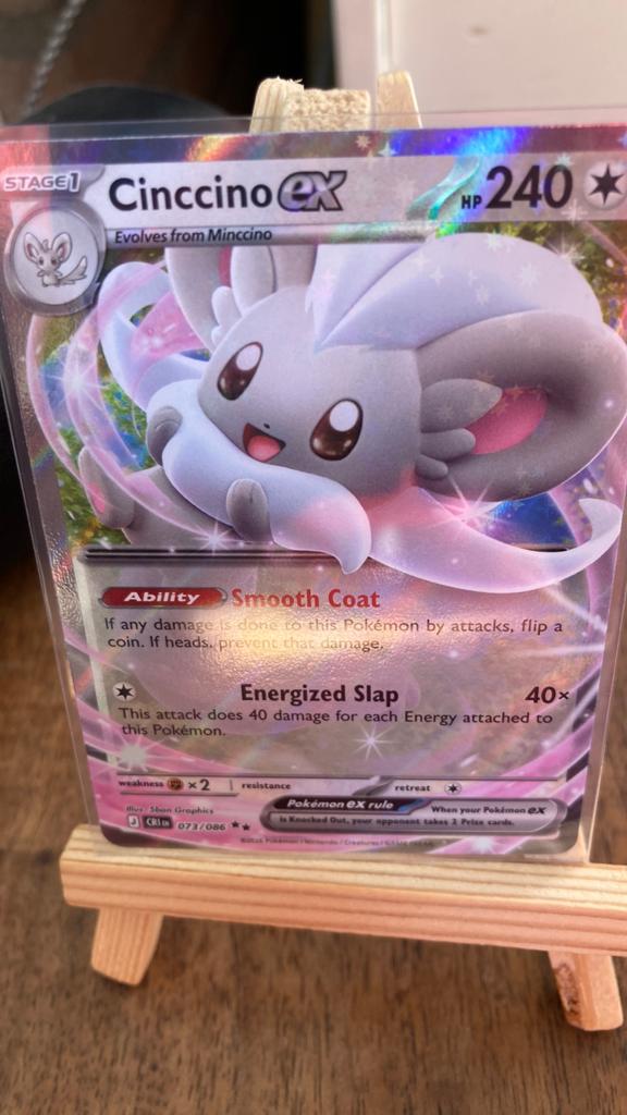 Pokemon Cinccino Ex 73/86 Chaos Rising 3,00 euro, Ophalen of Verzenden, Zo goed als nieuw
