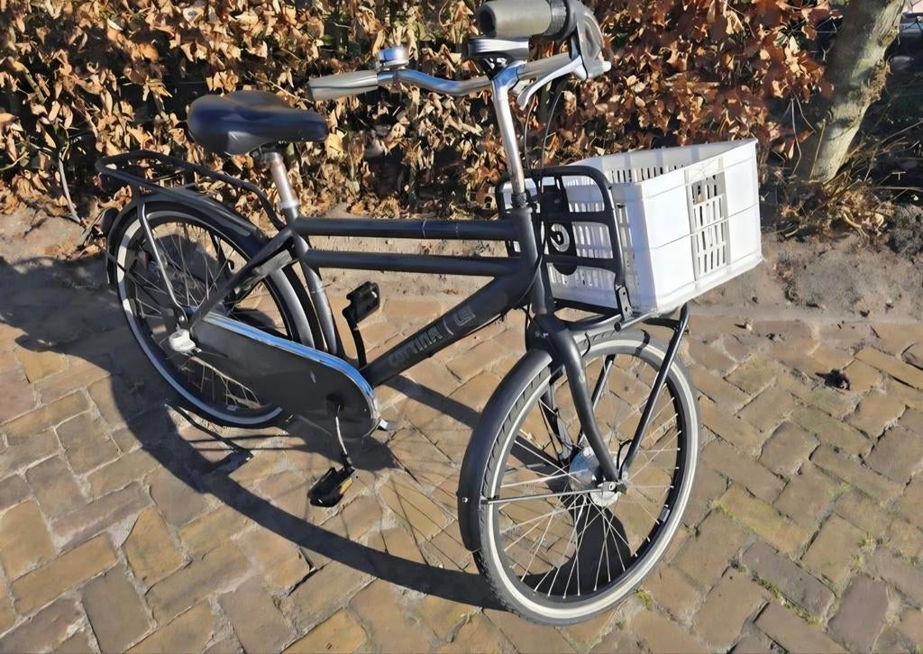 Mooie Cortina Transport U4 24 inch 3 versnellingen fiets, Ophalen, Terugtraprem, 24 inch, Cortina U4 transportfiets
