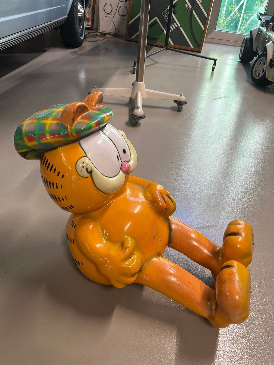Garfield Trail, Verzamelen, Beelden en Beeldjes, Gebruikt, Ophalen
