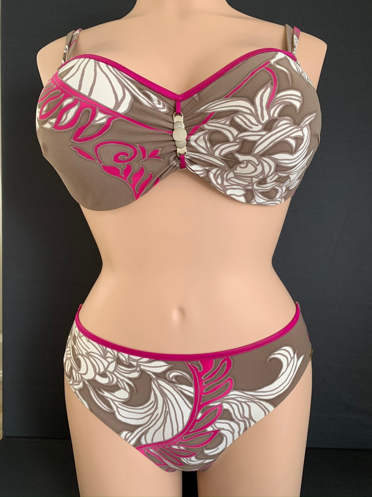 Maryan mehlhorn bikini maat 44e, Verzenden, Nieuw, Beige, Bikini