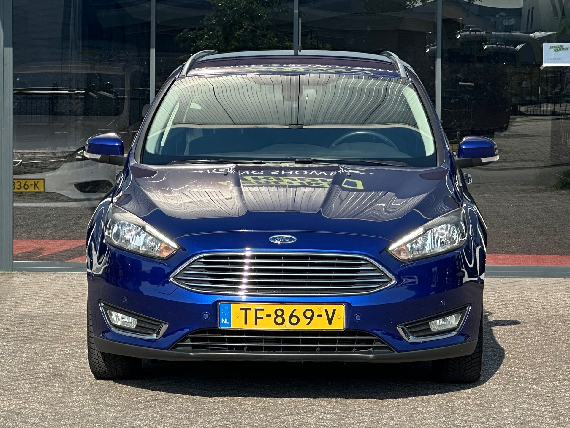 Ford Focus Wagon 1.0 Titanium / Uitstekende staat, 125 pk, Gebruikt, Euro 6, Blauw