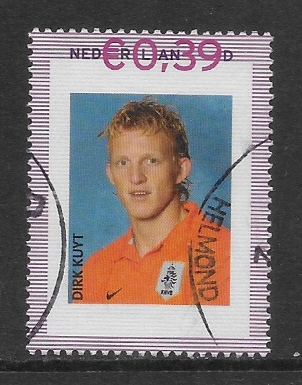 Persoonlijke, EK Voetbal 2004, Dirk Kuijt (K2809), Postzegels en Munten, Ophalen of Verzenden