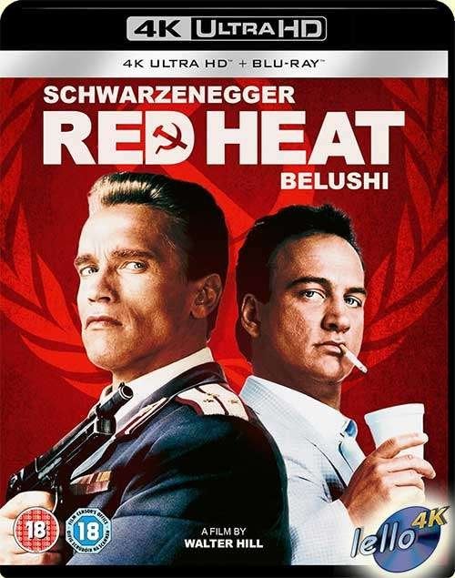 Blu-ray 4K: Red Heat (1988 Arnold Schwarzenegger) UK nNLO, Cd's en Dvd's, Blu-ray, Ophalen of Verzenden, Nieuw in verpakking, Actie