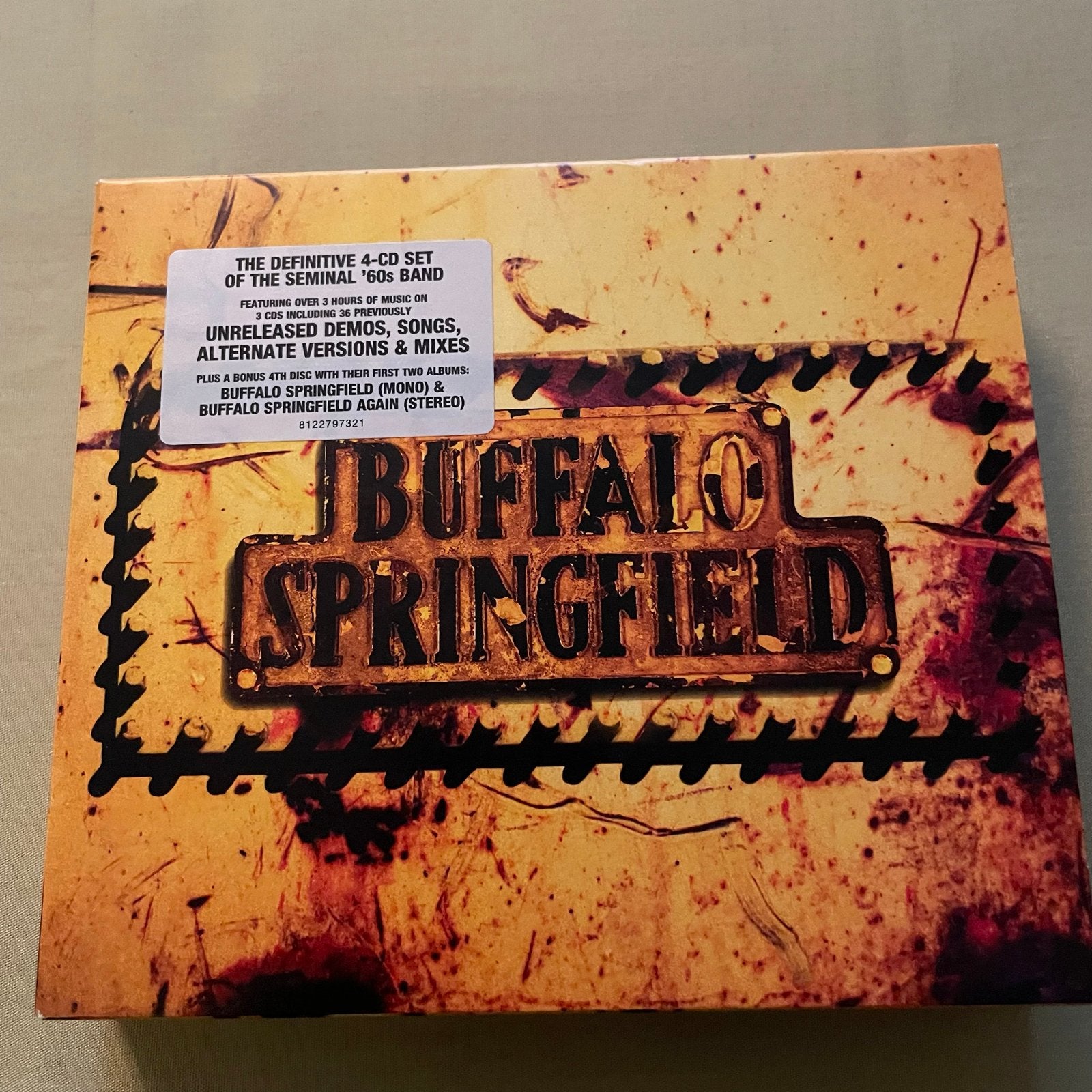 Buffalo Springfield - The Definitive 4-CD Set, Cd's en Dvd's, Verzenden, Nieuw in verpakking, Boxset, Bonusmateriaal