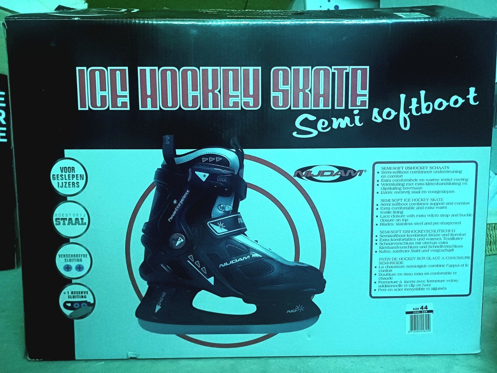 Ijshockeyschaatsen heren - Maat 44, Ophalen of Verzenden, Zo goed als nieuw, Schaatsen