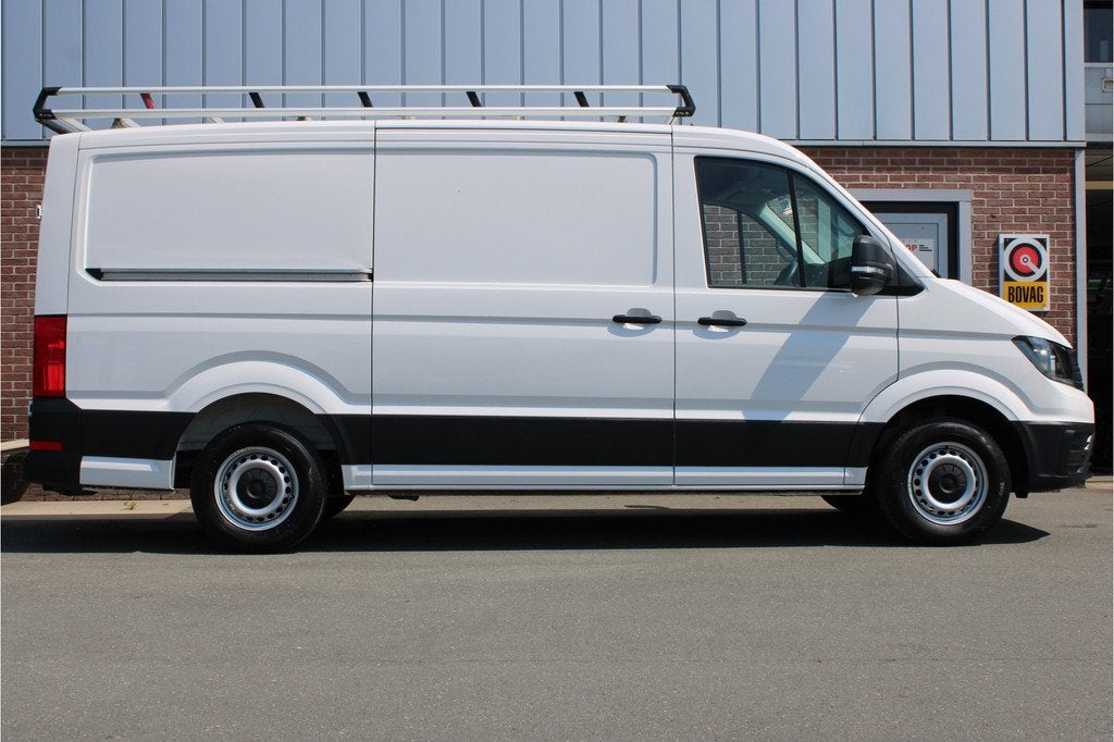 Volkswagen Crafter 35 2.0 TDI 140PK L3H2 |TREKHAAK|IMPERIAAL, Voorwielaandrijving, Stof, Gebruikt, 4 cilinders