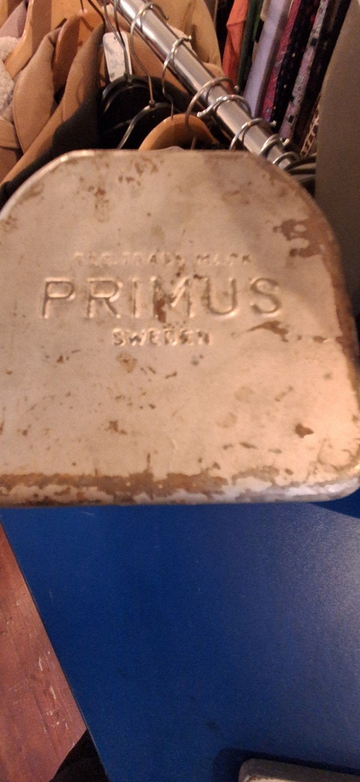 Vintage Primus N.71 Benzinebrander, Ophalen
