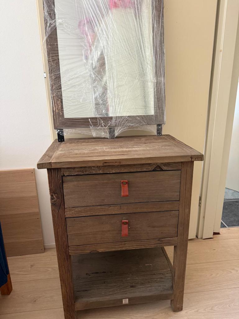 Originele Riviera maison Kaptafel, Ophalen, Nieuw, 50 tot 100 cm, 150 tot 200 cm