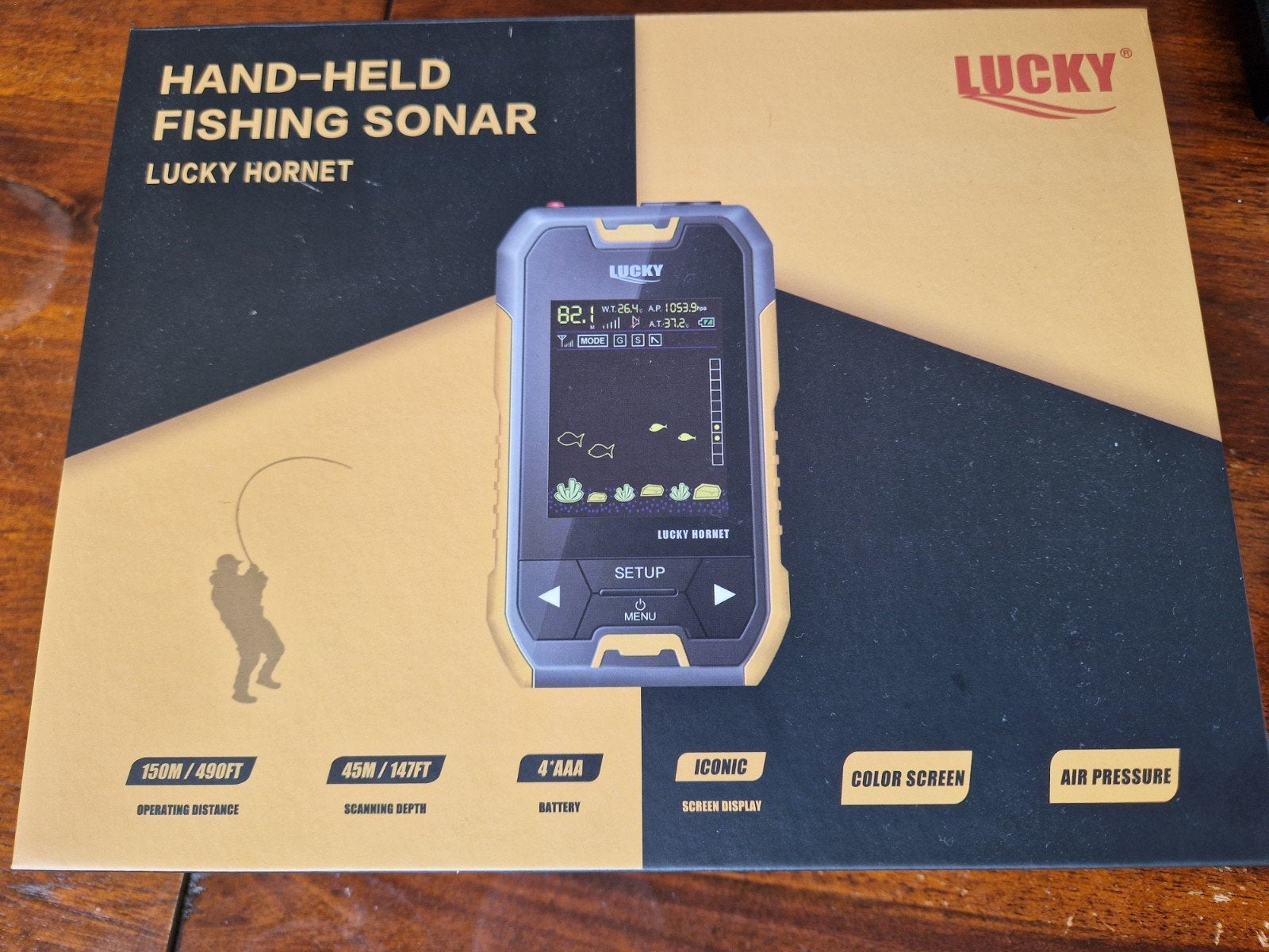 Lucky Hornet Draadloze Sonar - Fishfinder, Ophalen of Verzenden, Zo goed als nieuw, Overige typen