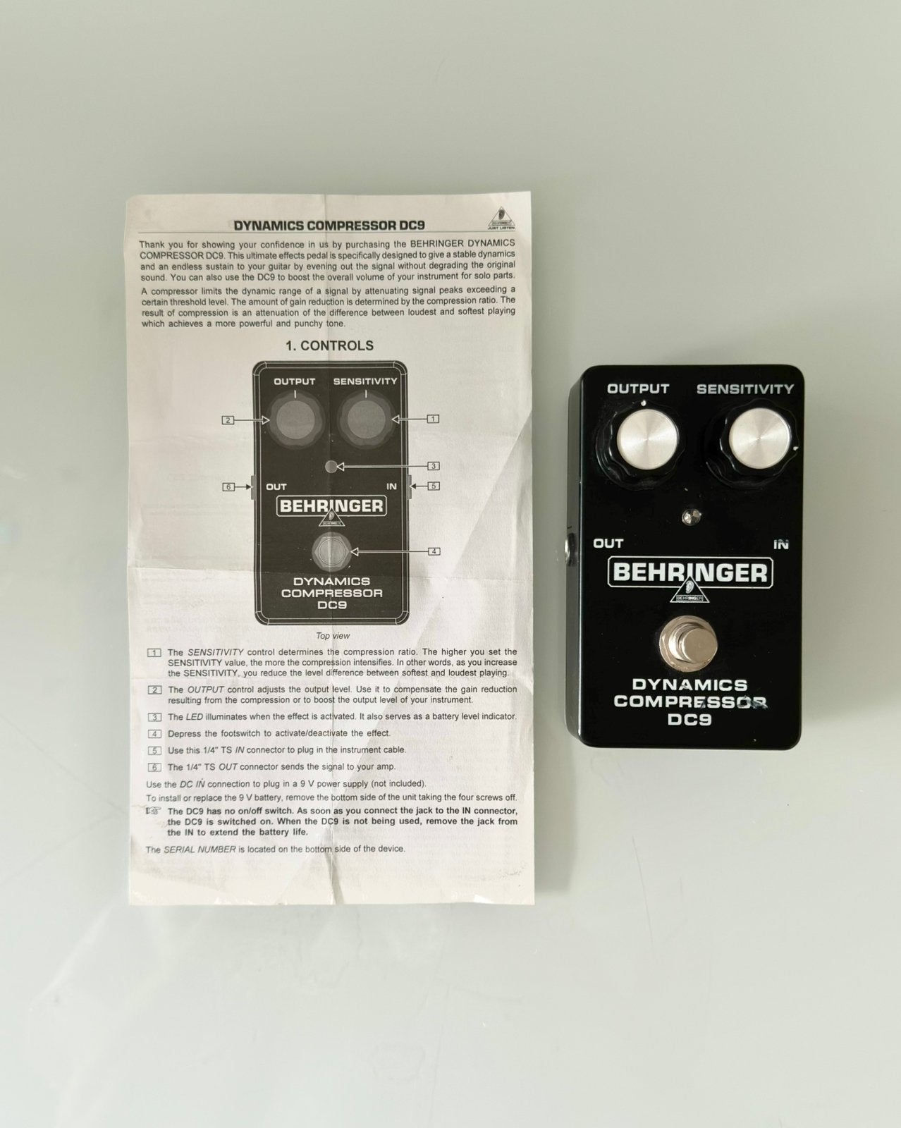 Behringer DC9 Dynamics Compressor, Ophalen of Verzenden, Zo goed als nieuw, Compressor