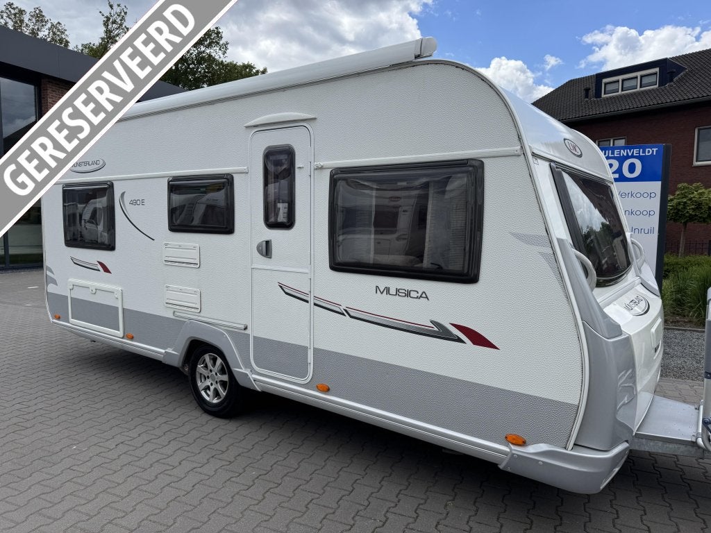 LMC Münsterland musica 490 e / enkele bedden / volo, Rondzit, Bedrijf, 4 tot 5 meter, LMC en Münsterland