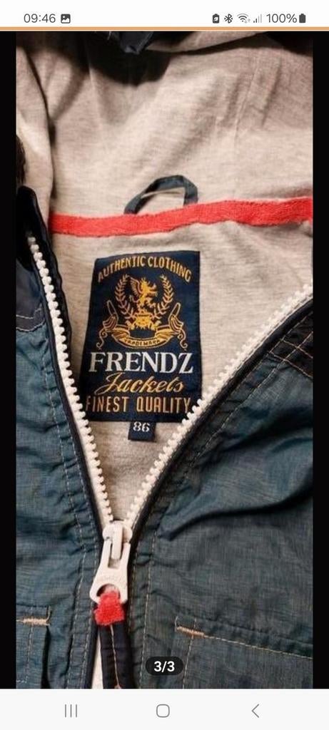 Frendz Jacket maat 86 Nieuw niet gedragen, Kinderen en Baby's, Ophalen of Verzenden, Nieuw, Meisje, Jas