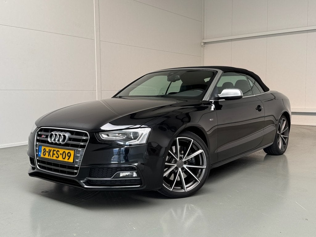 Audi S5 3.0 TFSI ABT 435 pk Cabrio Quattro Zwart, Auto's, Audi, Automaat, 435 pk, Zwart, 2995 cc