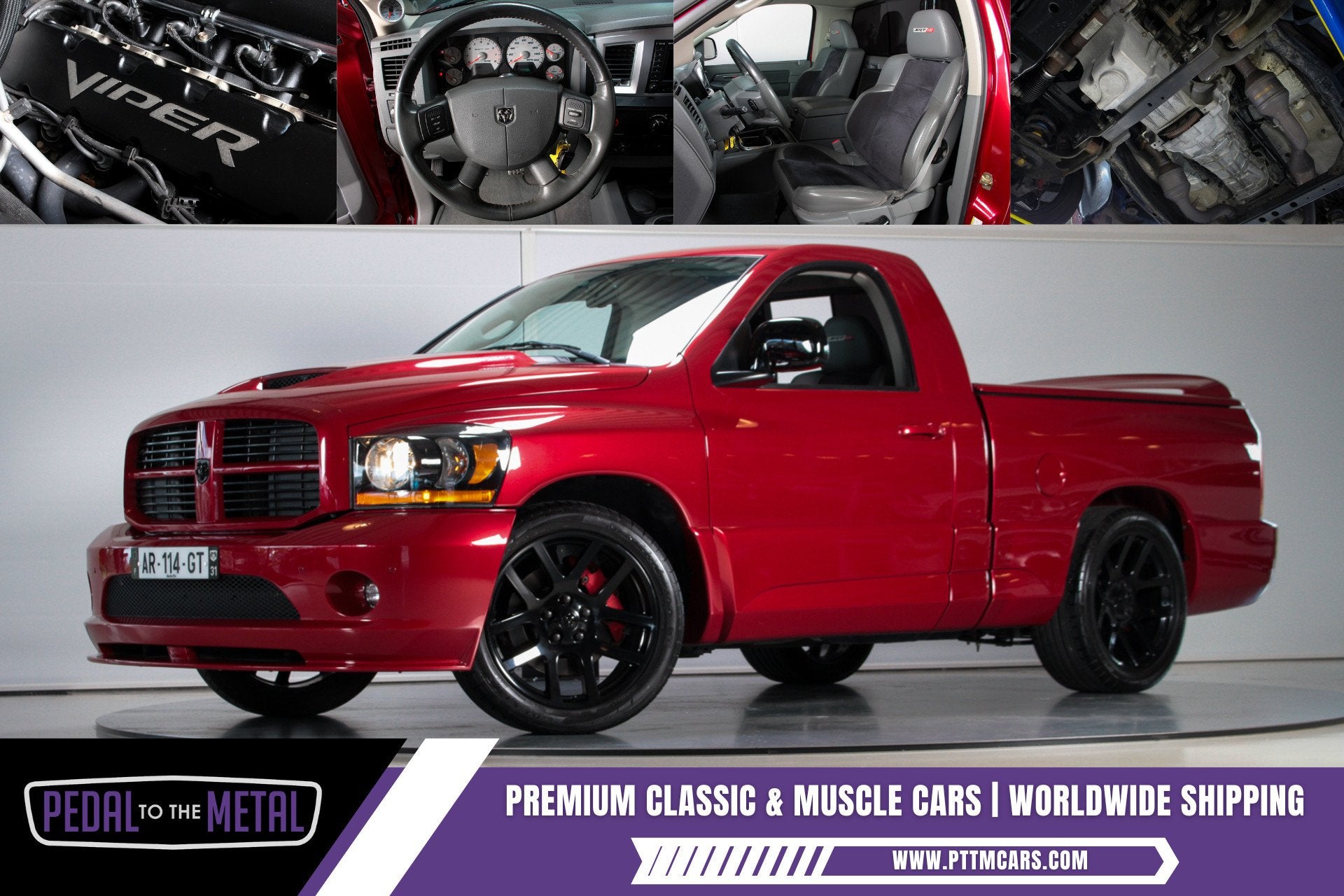 2006 Dodge RAM SRT10, Achterwielaandrijving, Gebruikt, Overige modellen, Bedrijf