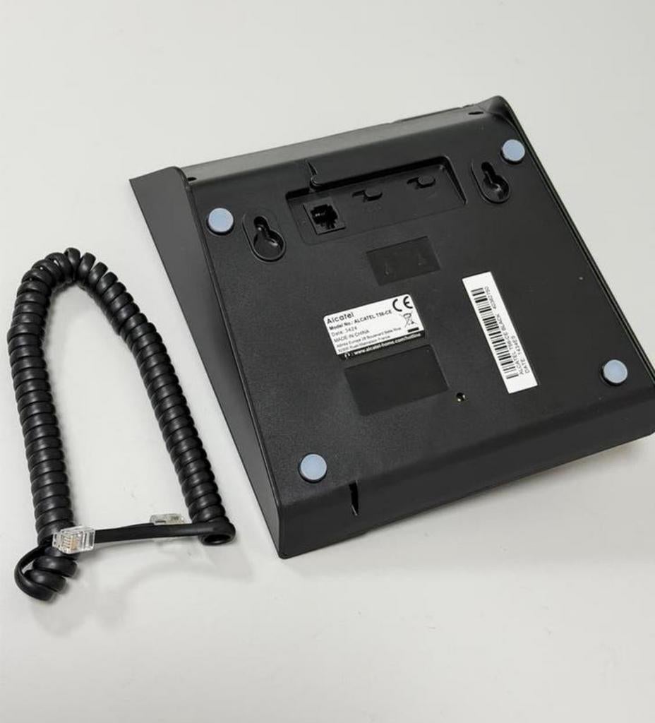 Alcatel T56 vaste analoge telefoon PSTN – Nieuw Zwart Black, Telecommunicatie, Nieuw, Ophalen of Verzenden, H, H