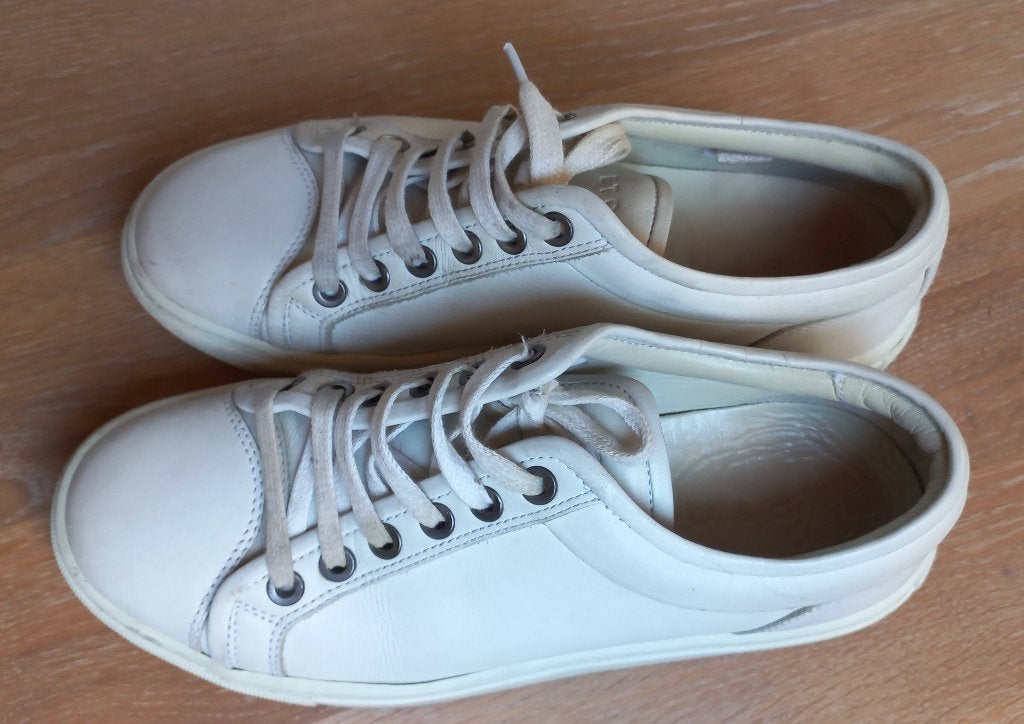 ETQ sneaker wit leer maat 38, Wit, Ophalen of Verzenden, Sneakers of Gympen, ETQ