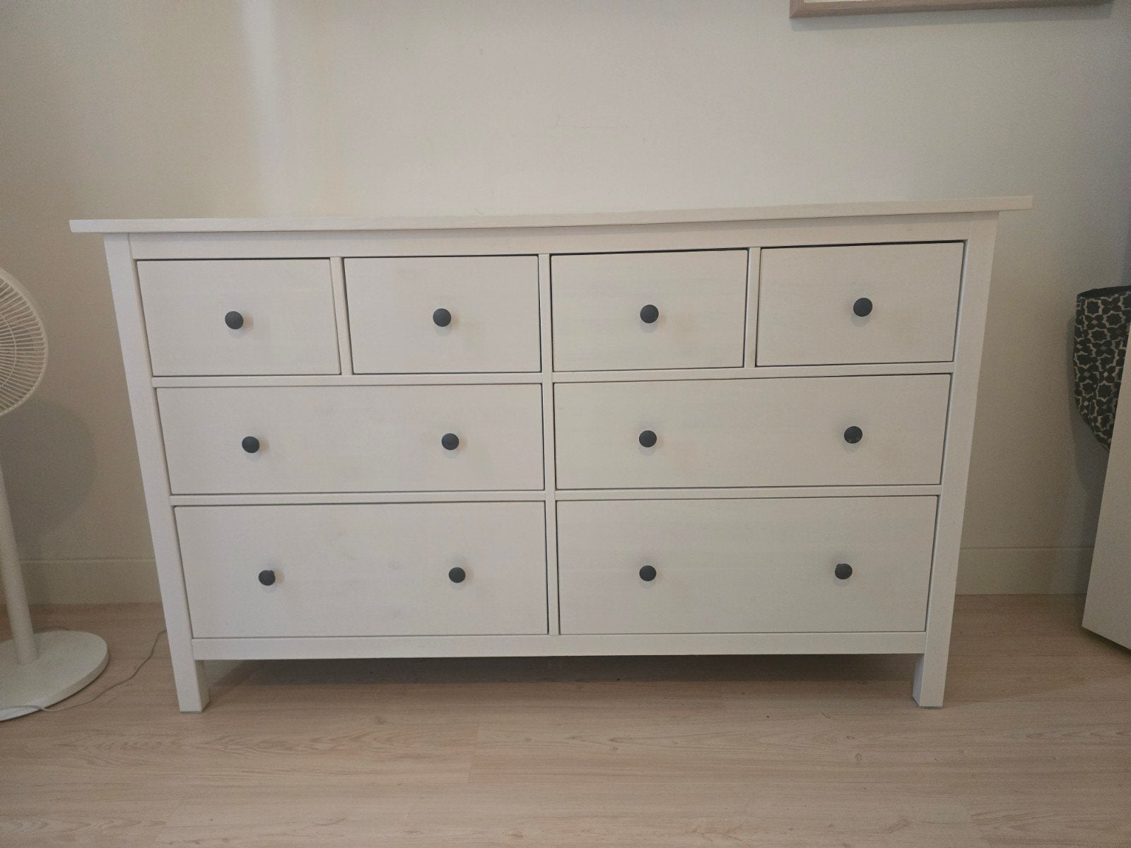 IKEA HEMNES GULLABERG ladekast wit, Ophalen, Gebruikt, 150 tot 200 cm, 25 tot 50 cm