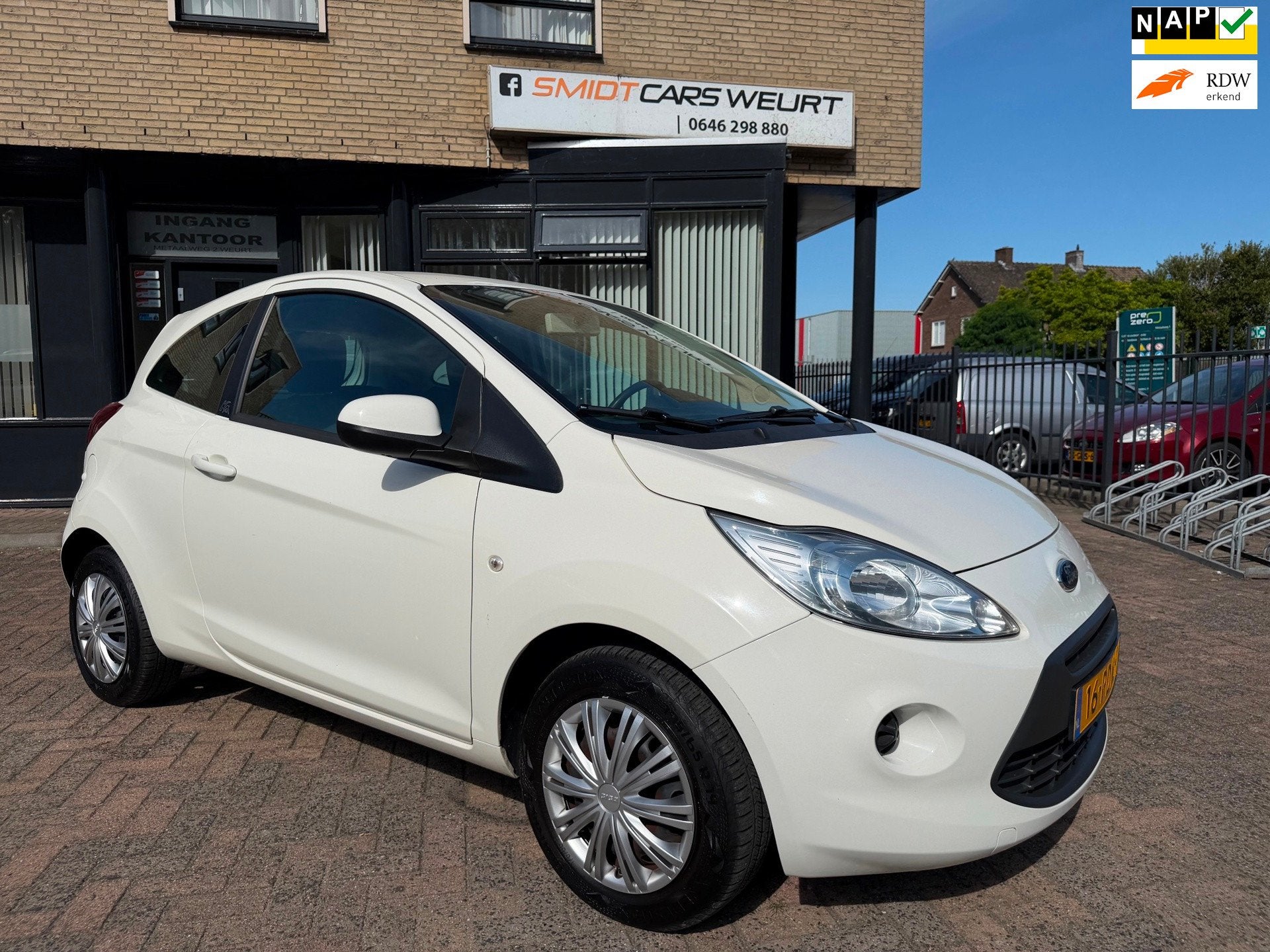 Ford Ka 1.2 Comfort start/stop, Voorwielaandrijving, Euro 5, Stof, Gebruikt