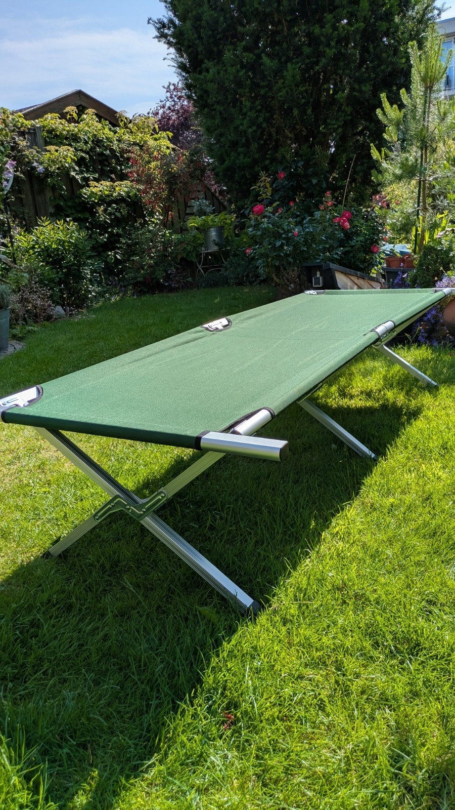 Logeer-kampeerbed (nieuw), Tuin en Terras, Hangmatten, Ophalen, Nieuw