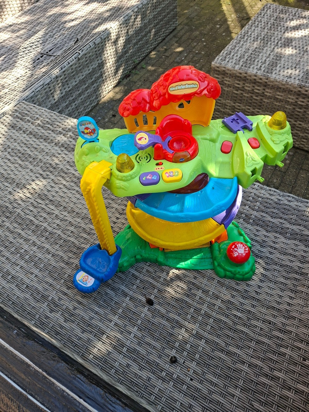 VTech Babygym Speelkleed met Licht en Geluid, Kinderen en Baby's, Ophalen of Verzenden, Gebruikt, Speelkleed, Met licht