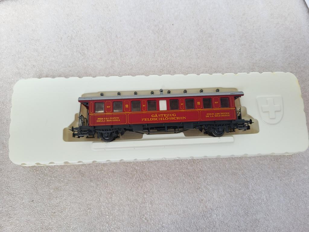 Lilliput 277 51 Gastezug Feldschlosschen Wagon H0, Hobby en Vrije tijd, Modeltreinen | H0, Gelijkstroom, Wagon, Ophalen of Verzenden