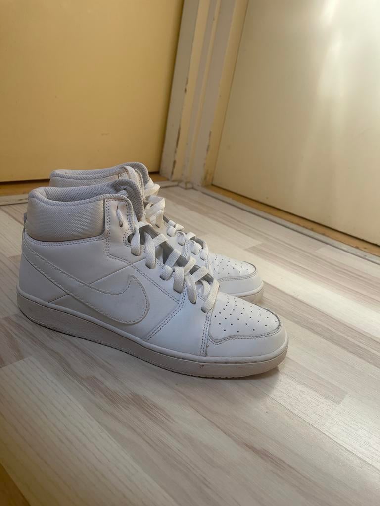 Nike Backboard II Sneakers - Maat 40, Wit, Ophalen of Verzenden, Sneakers of Gympen, Zo goed als nieuw